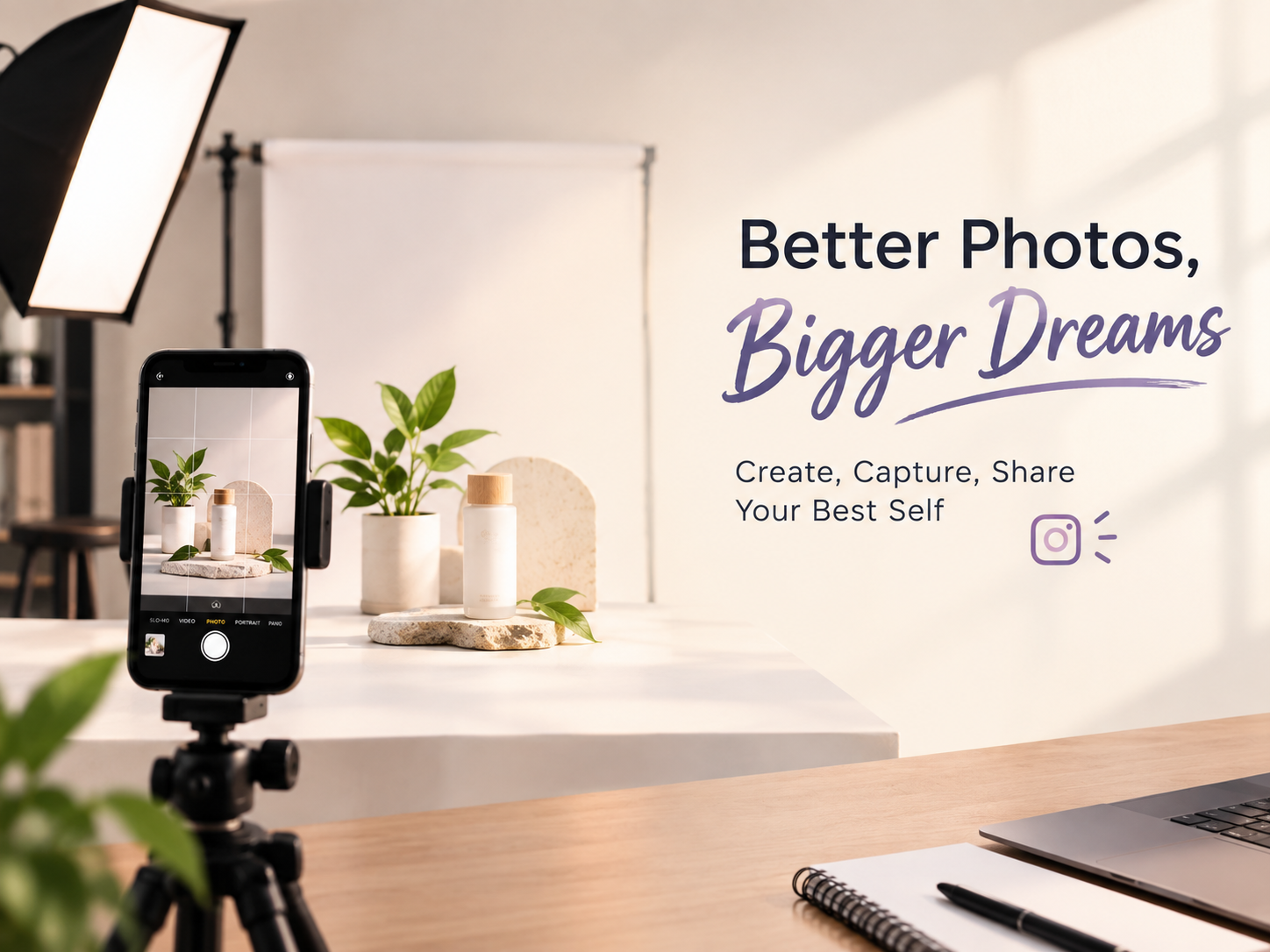 Your Next Instagram Glow-Up Starts at the Right Photo Studio